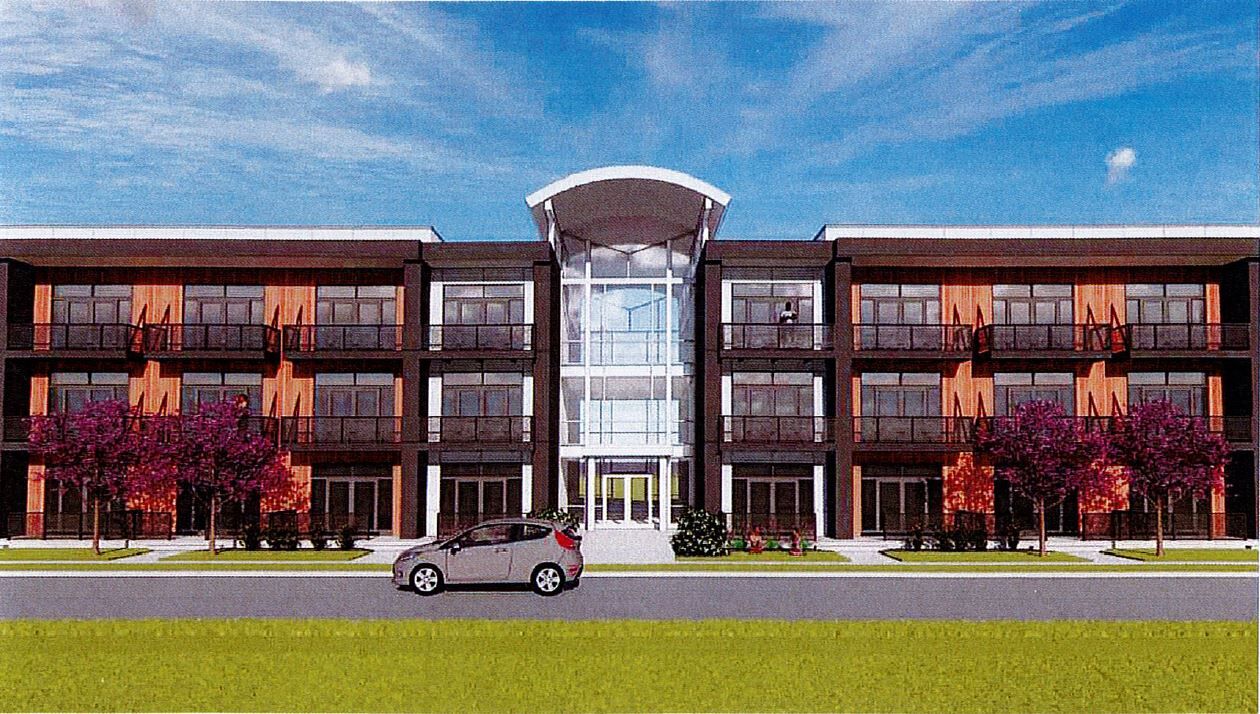 Clayton Street Residence front entrance